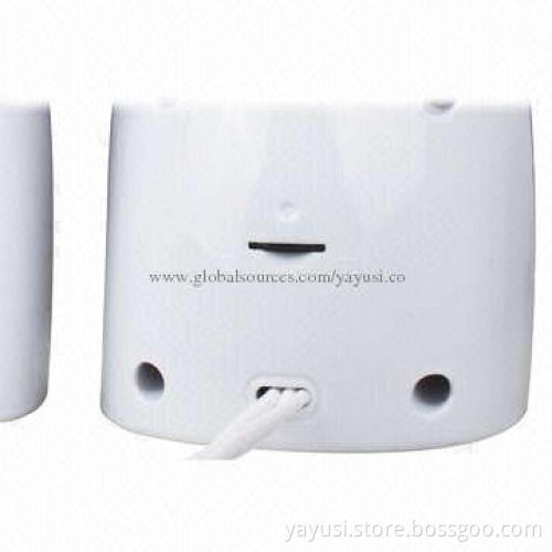 USB 2.0CH Computer Speakers, 50-18,000Hz Response Frequency Range